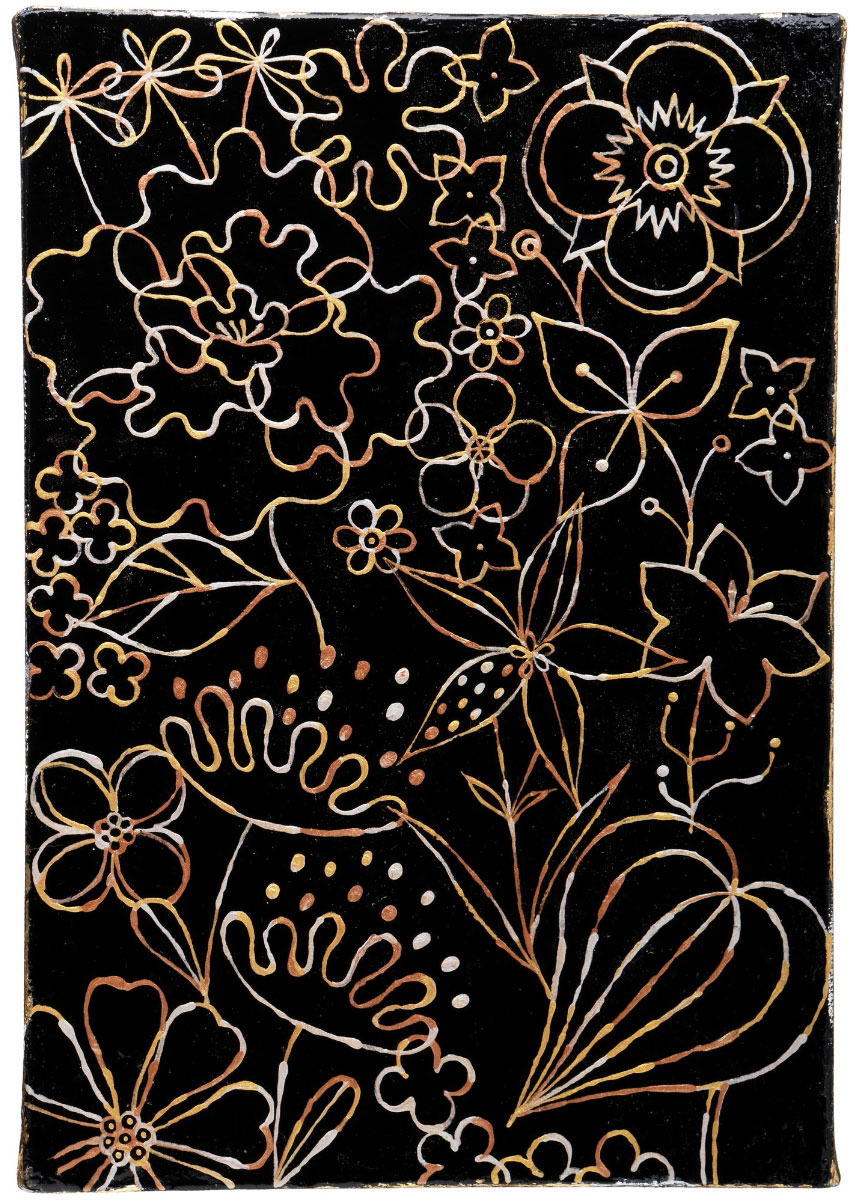 Golden Line Flower