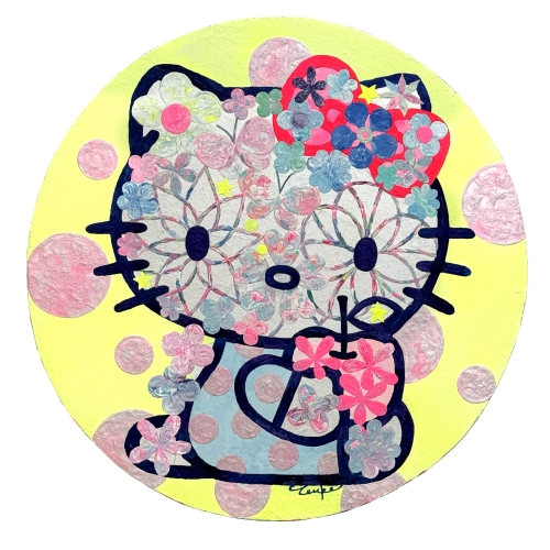 50th Anniversary　HELLO KITTY ART♡And More… － I’M INTO YOU ♡ －岡村透子 展