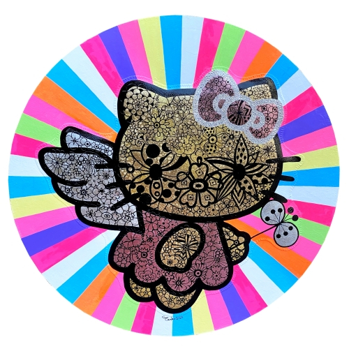 50th Anniversary　HELLO KITTY ART♡And More… － I’M INTO YOU ♡ －岡村透子 展