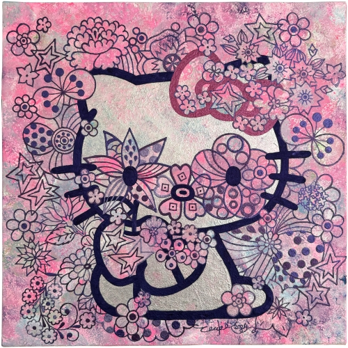 50th Anniversary　HELLO KITTY ART♡And More… － I’M INTO YOU ♡ －岡村透子 展