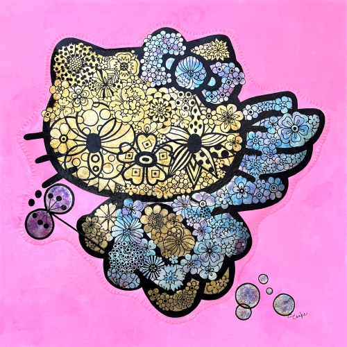 50th Anniversary　HELLO KITTY ART♡And More… － I’M INTO YOU ♡ －岡村透子 展