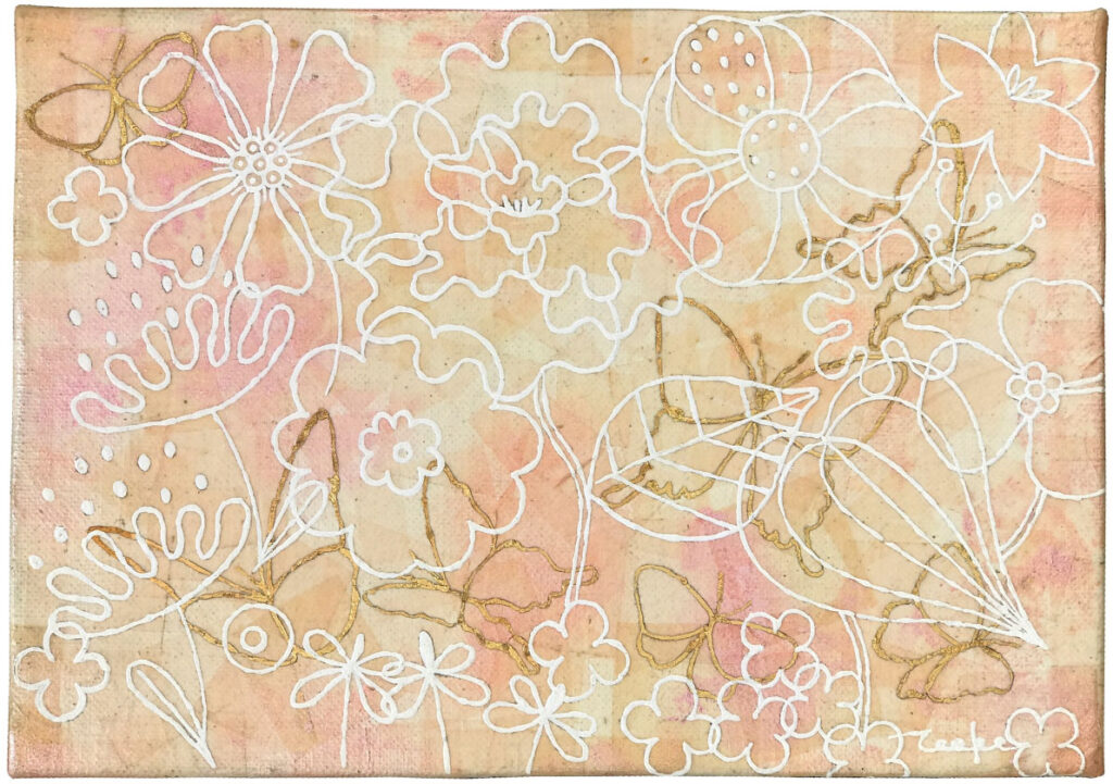 warm field of flowers